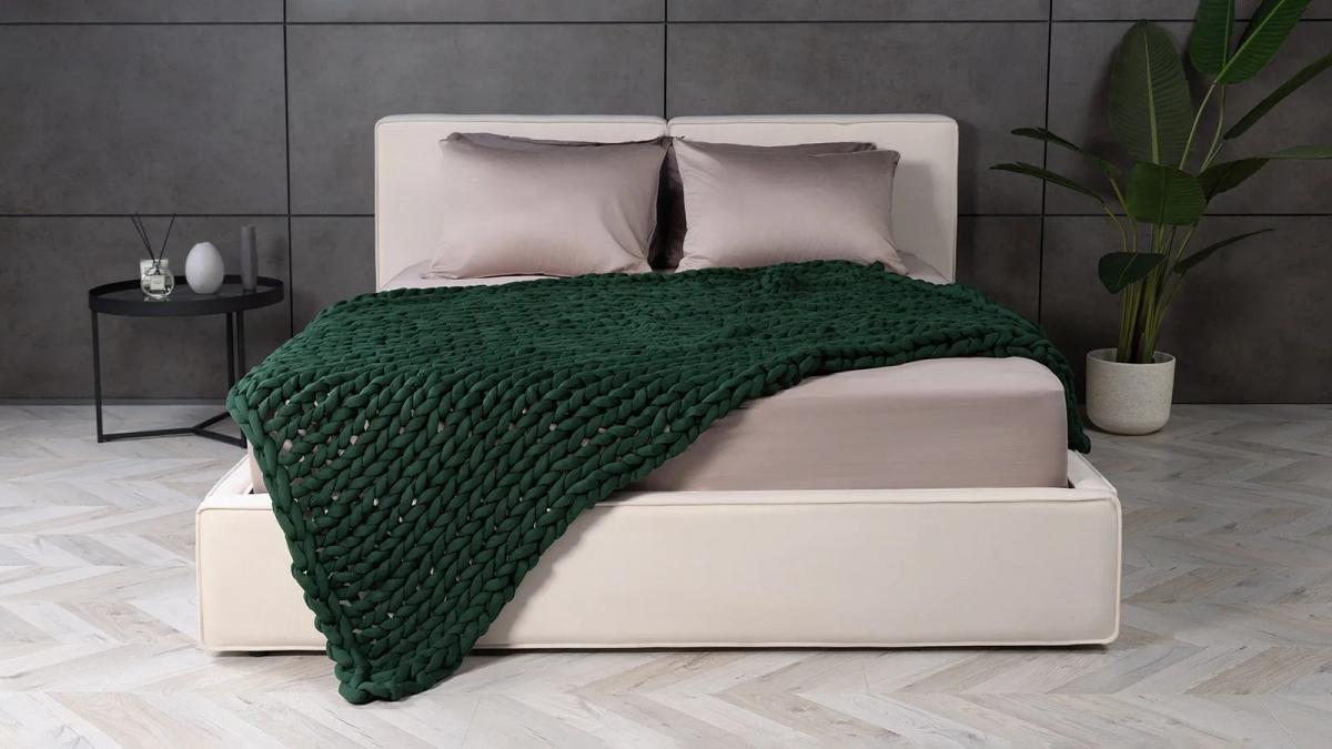 Одеяло Утяжеленное Askona Gravity Wicker ,цвет Зеленый