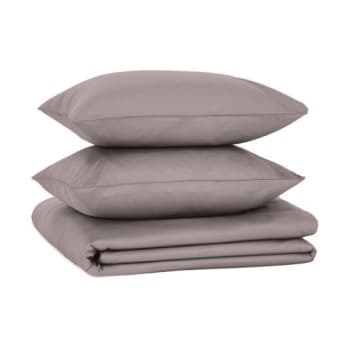 Простынь 160*200 Askona Comfort Maco Sateen Пепельный