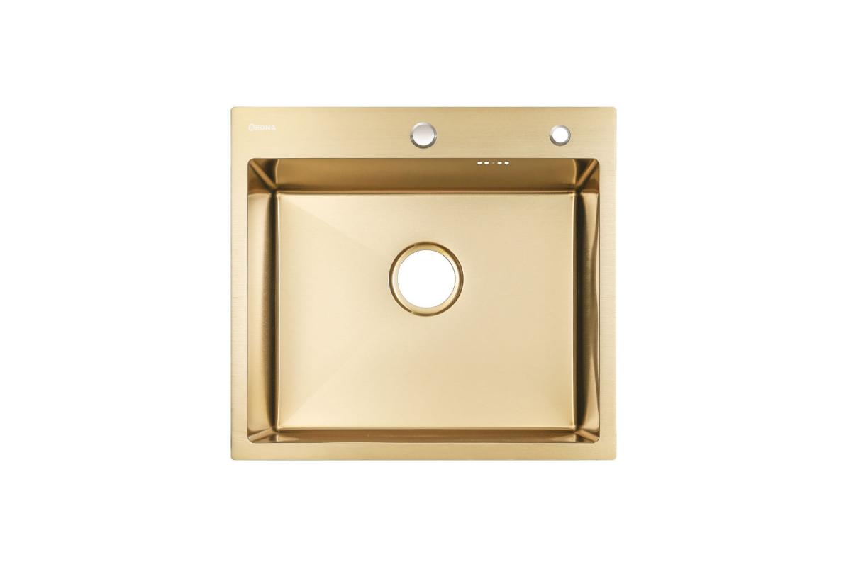 ARONA Мойка ARS 550*505 GOLD PVD NANO