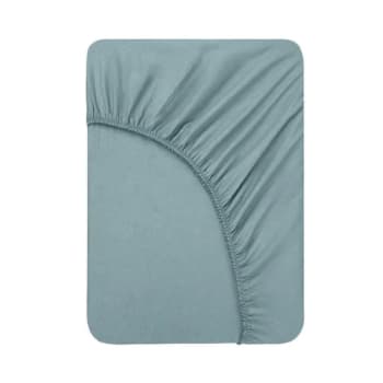 Простынь 140*200 Askona Comfort Cotton Серо-голубой