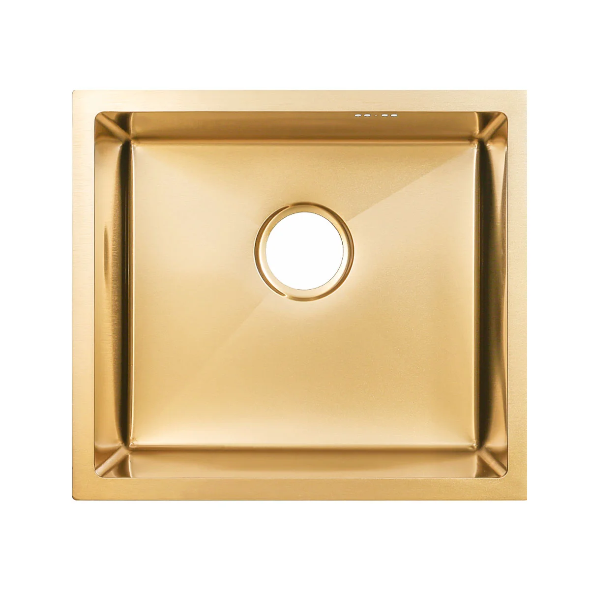 37719, ARONA Мойка ARS 490*440 GOLD PVD NANO