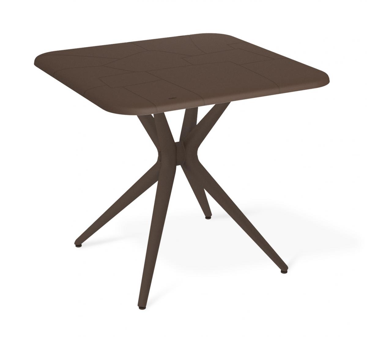 Стол Sheffilton Пластиковый SHT-TU30/TT30 83/83 Коричневый