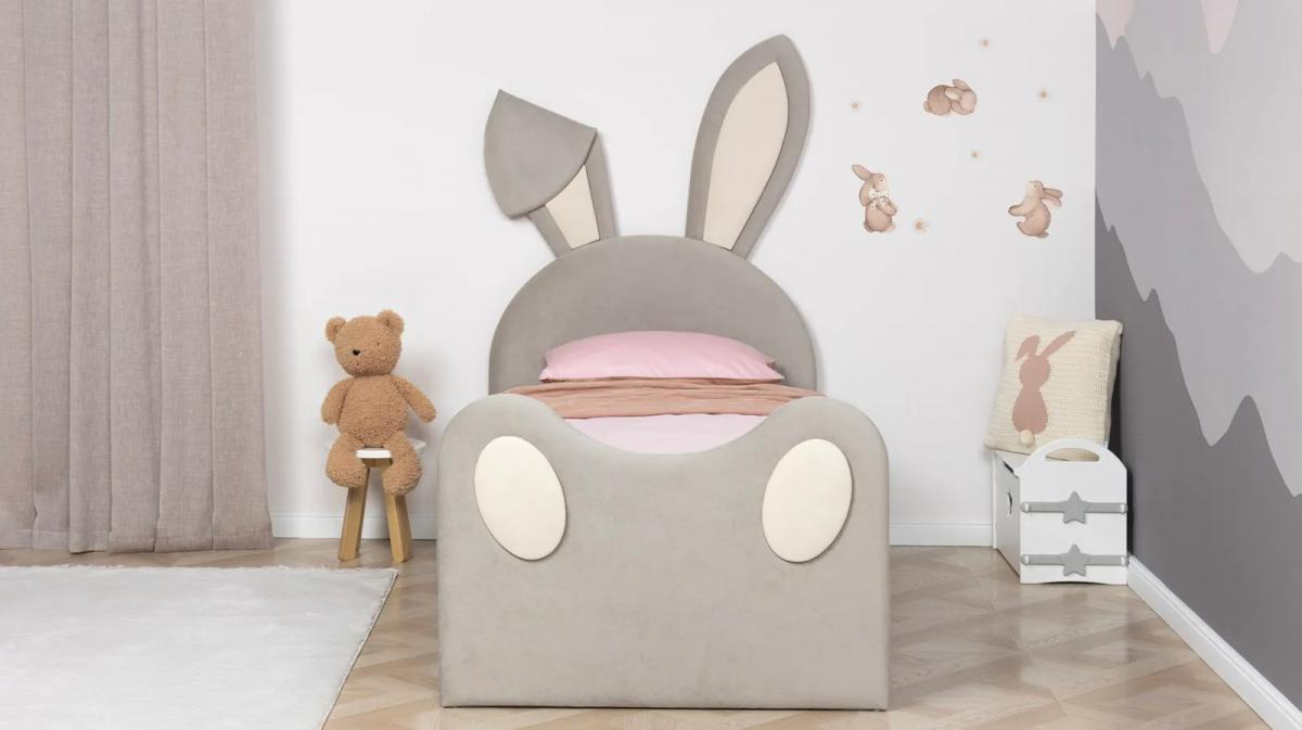 Кровать детская Loo 2.0 (Лу 2.0) 200*090 цвет Светло-Серый