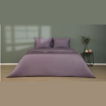 КПБ Askona Comfort Maco Sateen (евро) Лиловая дымка