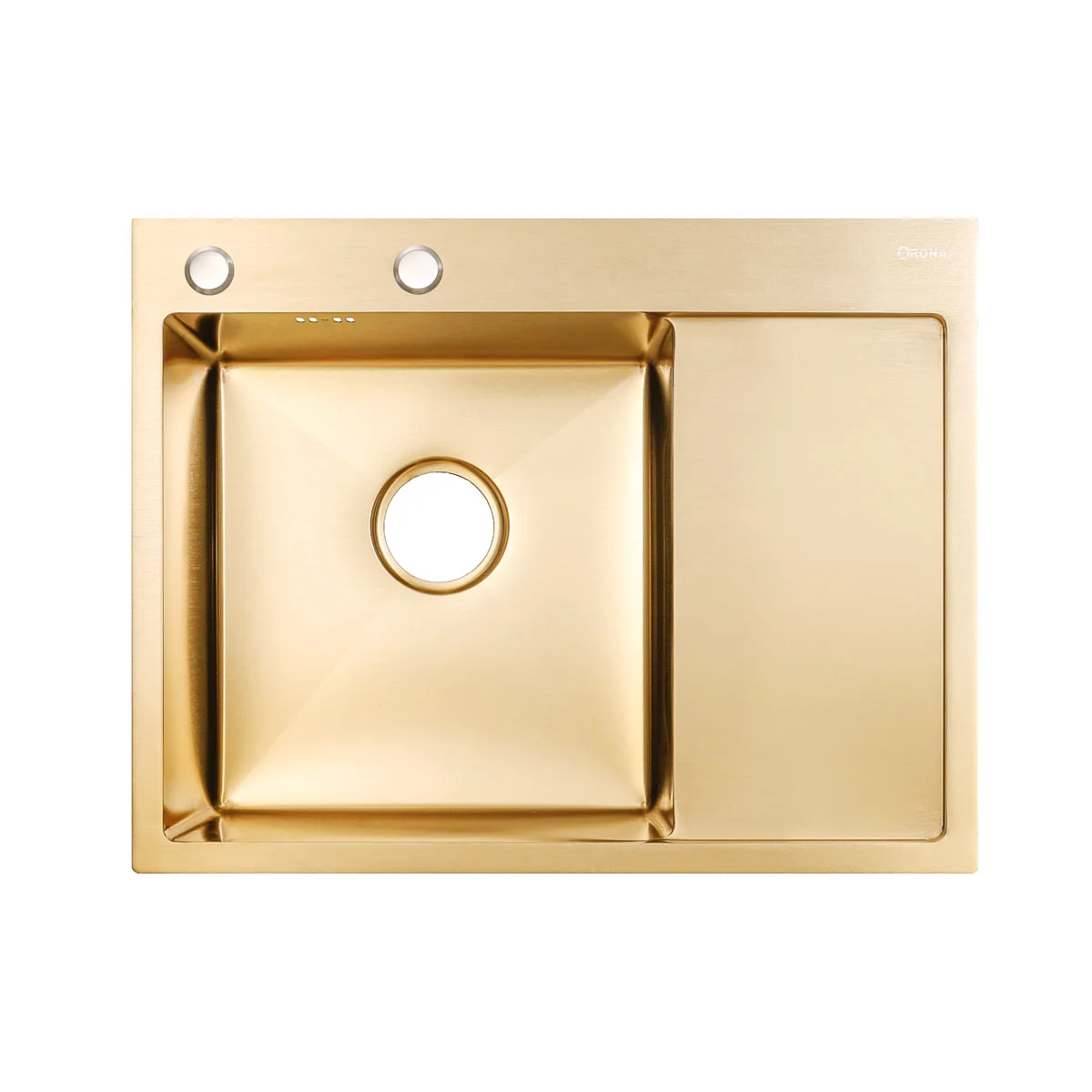 Кухонная мойка ARONA  ARS L GOLD PVD NANO, 650х505 мм