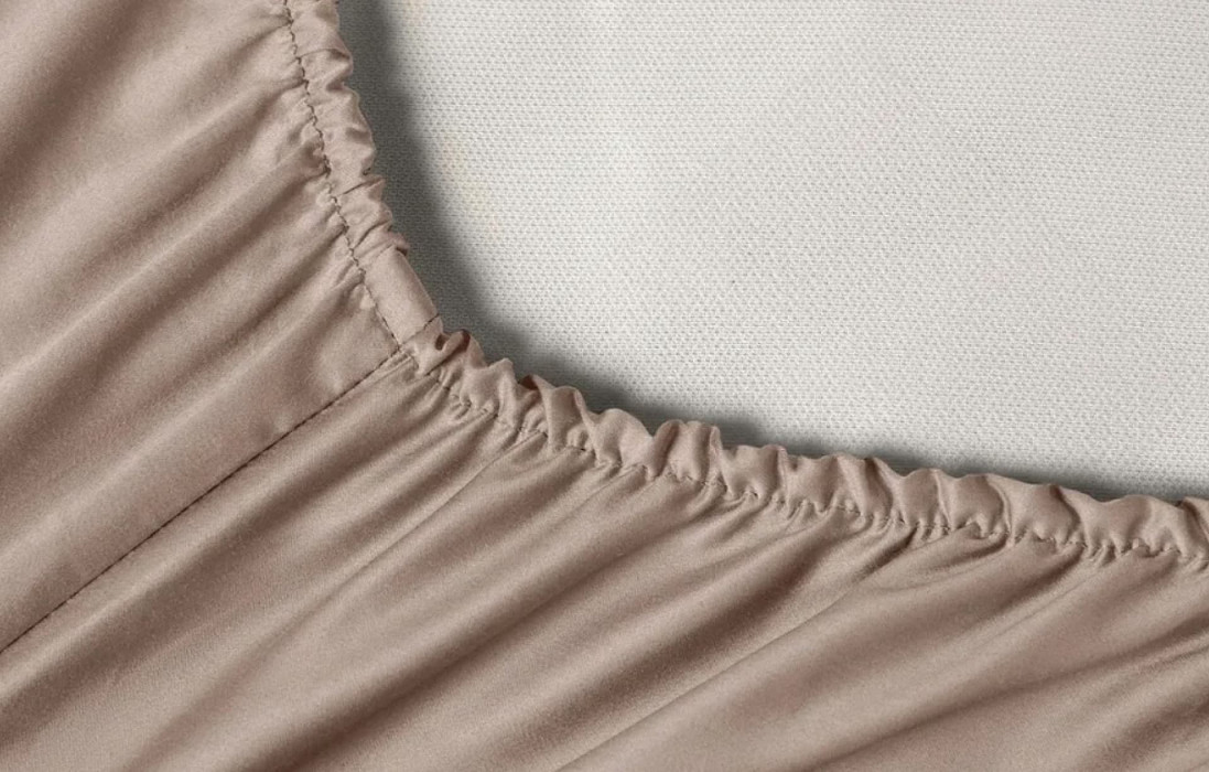 Простынь 140*200 Askona Comfort Maco Sateen Кремовый