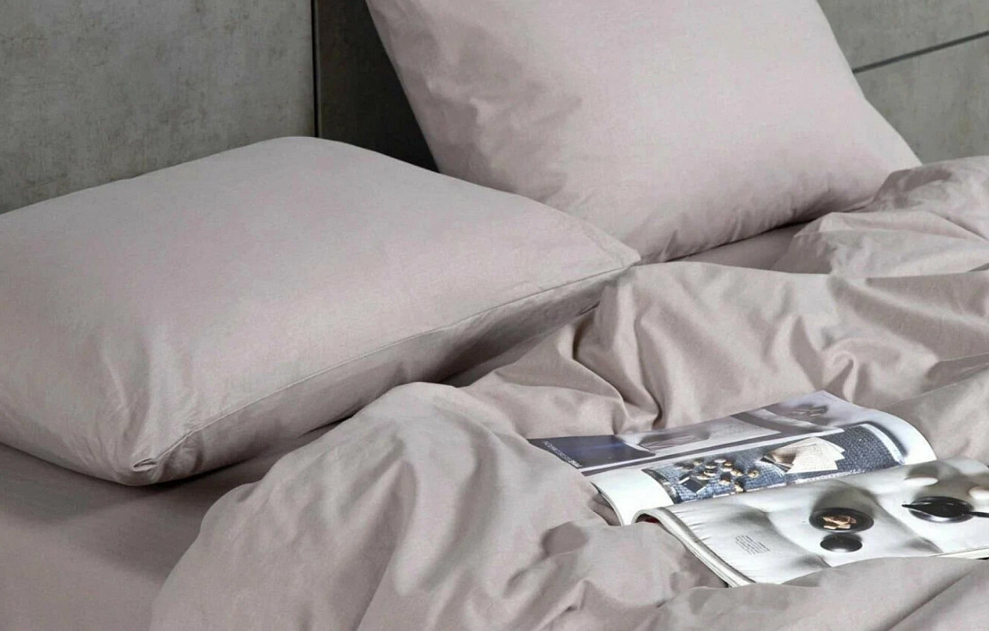 КПБ Askona Comfort Cotton (односп) Светло-серый