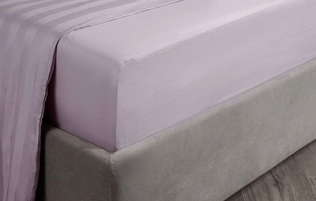 Простынь 140*200 Askona Comfort гладь Фиалковый
