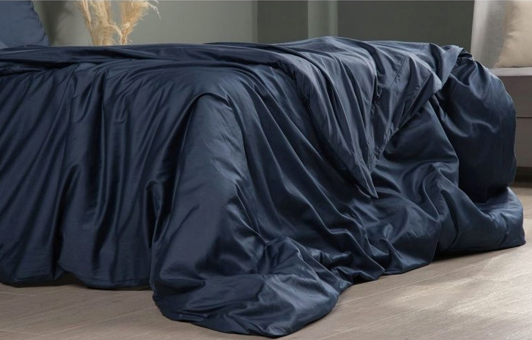КПБ Askona Home (евро) Navy blue