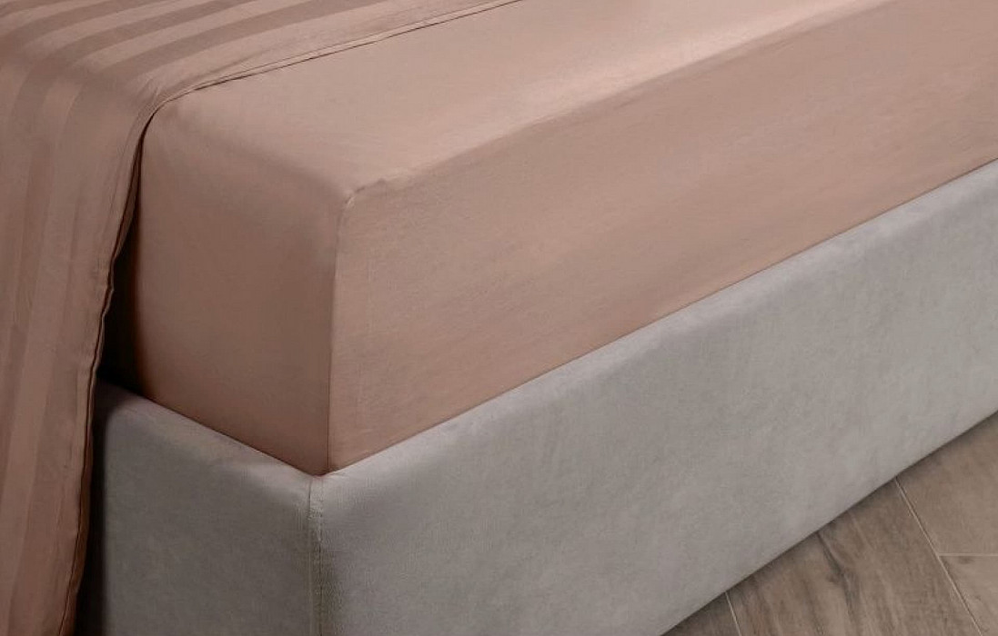Простынь 140*200 Askona Comfort гладь Миндаль