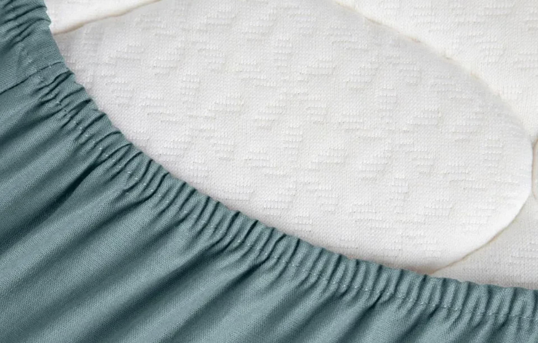 Простынь 090*200 Askona Comfort Cotton Серо-голубой