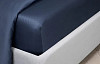 Простынь 090*200 Askona Home Navy blue