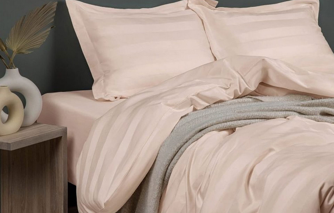 КПБ Askona Comfort Stripe 5*5 (евро) Шампань
