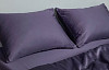 Простынь 180*200 Askona Comfort Maco Sateen Синий топаз