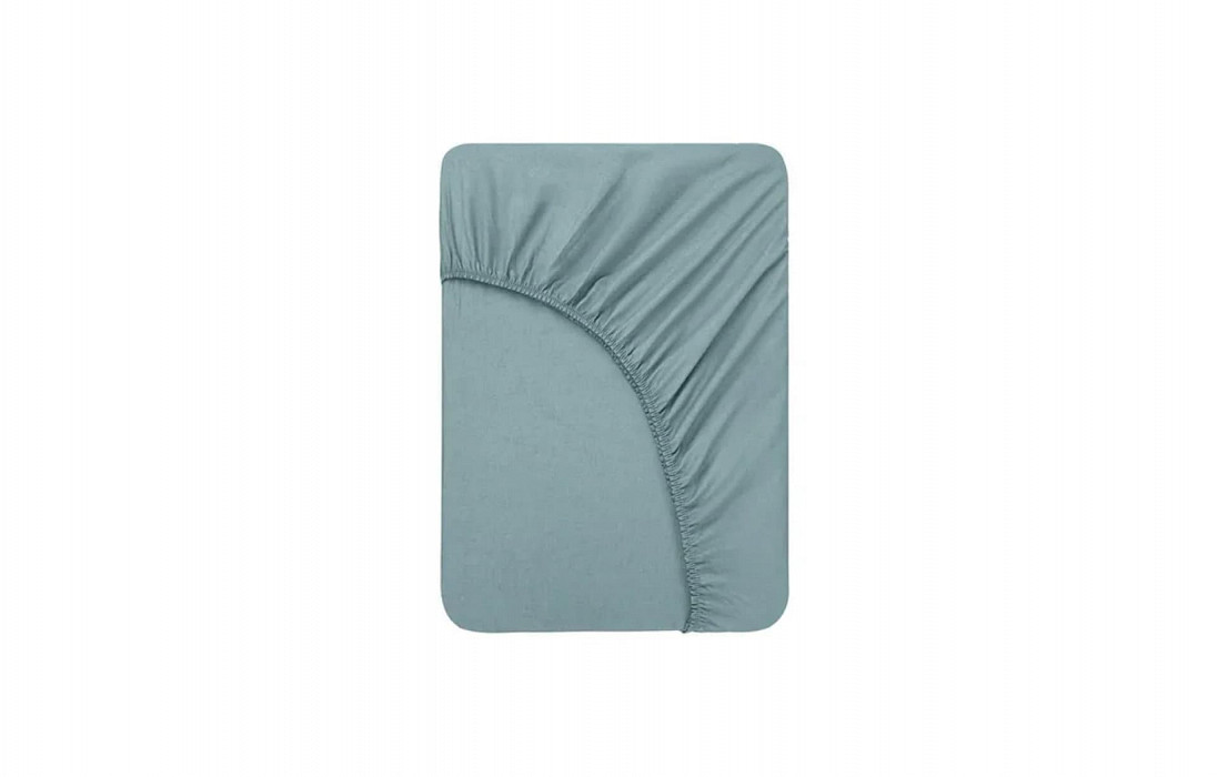 Простынь 220*240 Askona Comfort Cotton Серо-голубой