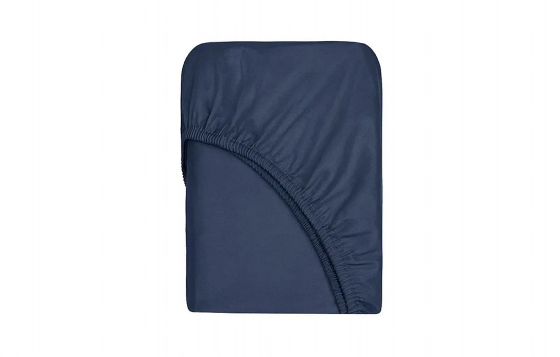 Простынь 160*200 Askona Home Navy blue