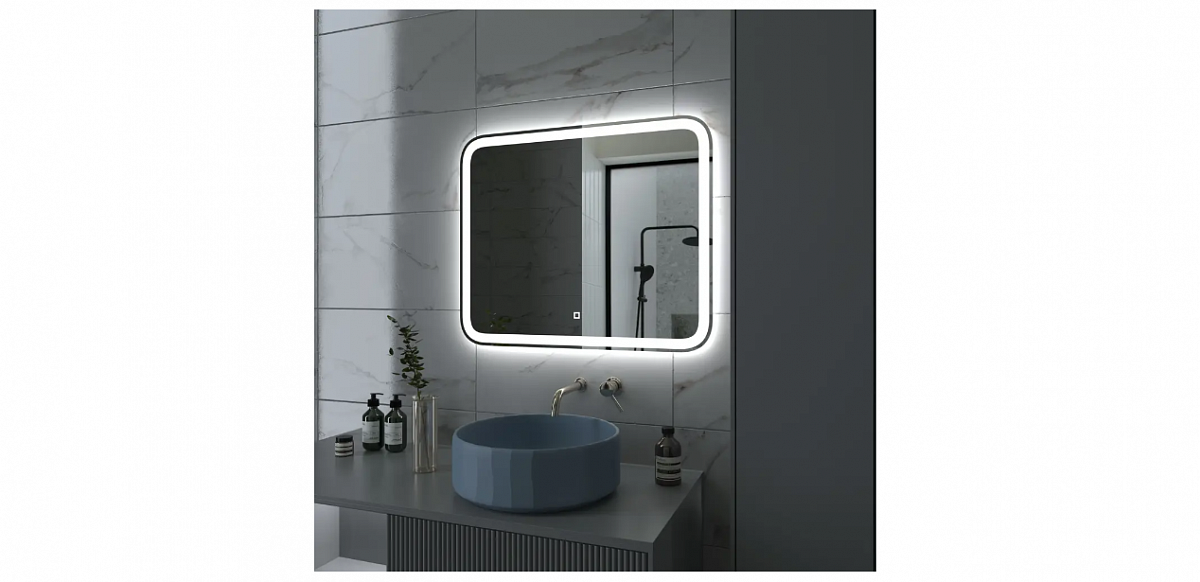 Зеркало Onika Магна 80 с LED подсветкой