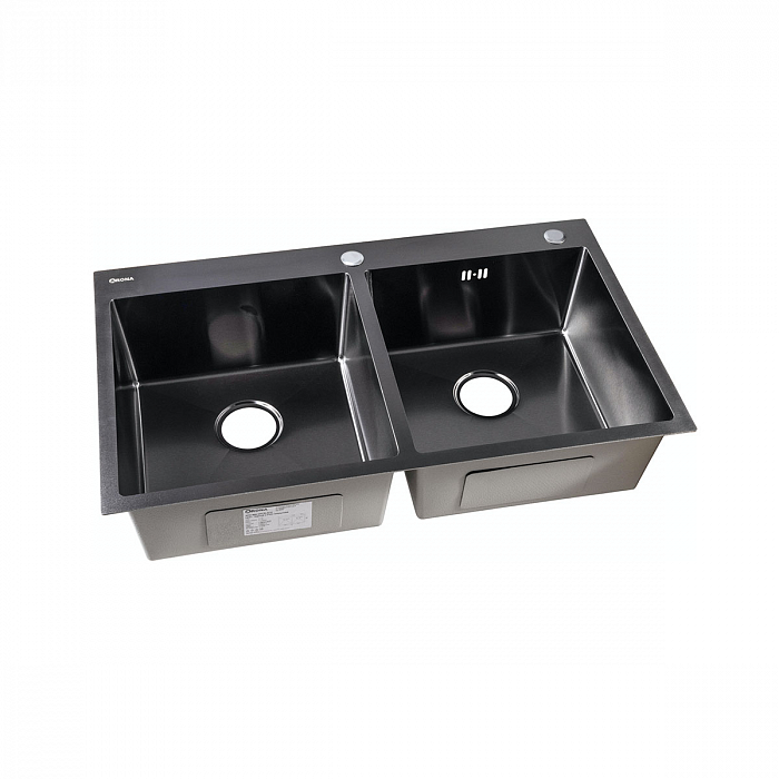 Мойка ARONA ARS BLACK PVD, 860х505 мм