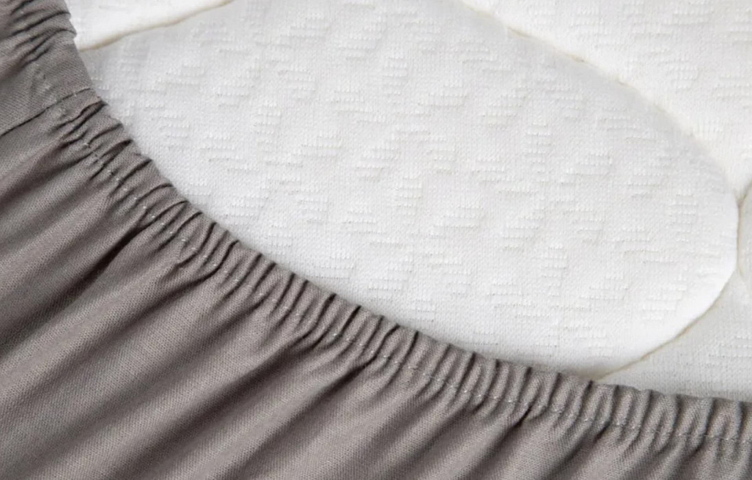 Простынь 090*200 Askona Comfort Cotton Светло-серый