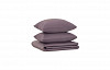 Простынь 180*200 Askona Comfort Maco Sateen Лиловая дымка