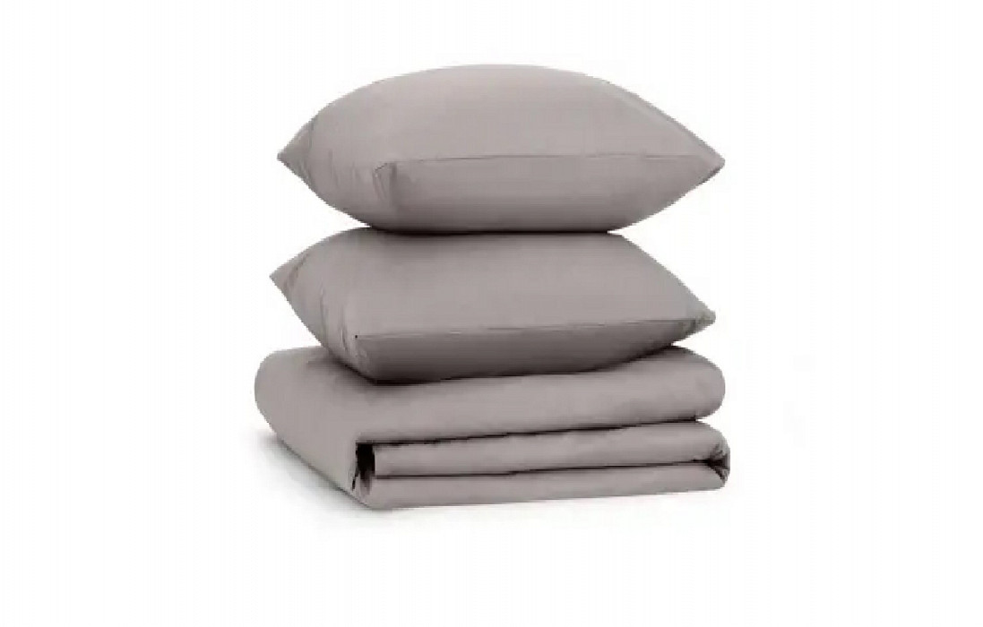 КПБ Askona Comfort Cotton (евро) Светло-серый