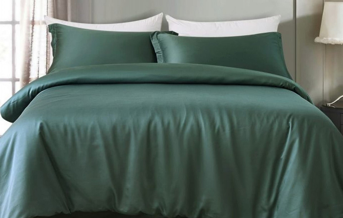 КПБ Askona Comfort Tencel (евро) Зеленый чай