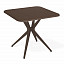 Стол Sheffilton Пластиковый SHT-TU30/TT30 83/83 Коричневый