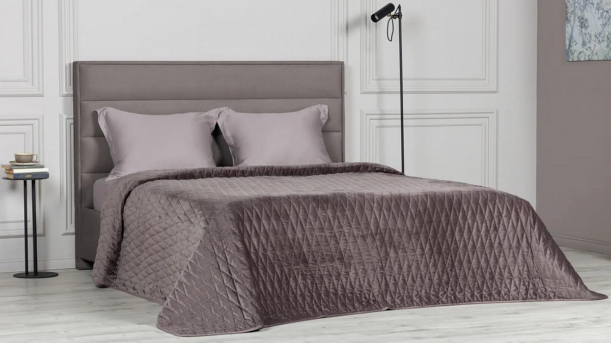 Покрывало стеганое Velvet Edition (геометрия) 240*260 Муссон