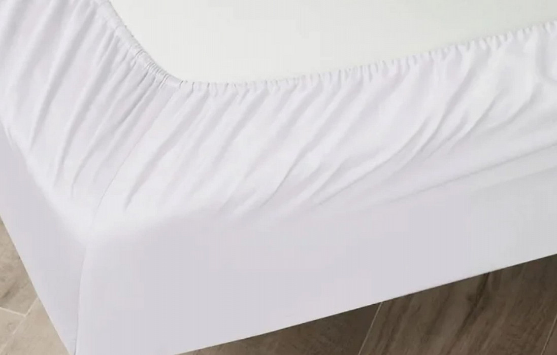 Простынь 160*200 Askona Home Белый снег