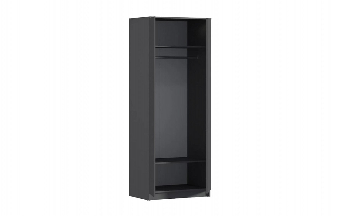 Шкаф Леон 2-х дверный,цвет Диамант серый