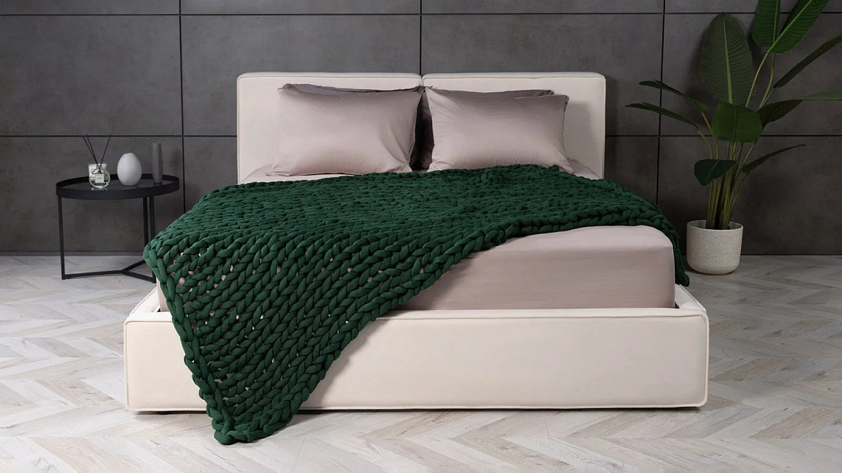 Одеяло Утяжеленное Askona Gravity Wicker ,цвет Зеленый