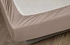 Простынь 180*200 Askona Comfort Maco Sateen Кремовый